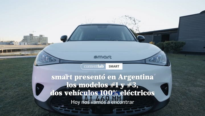 smart presentó #1 y #3, dos vehículos 100% eléctricos