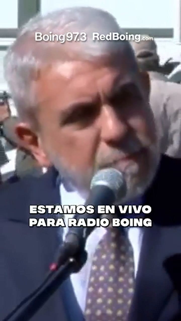 El ministro de Seguridad, Aníbal Fernández, abandonó la conferencia de prensa