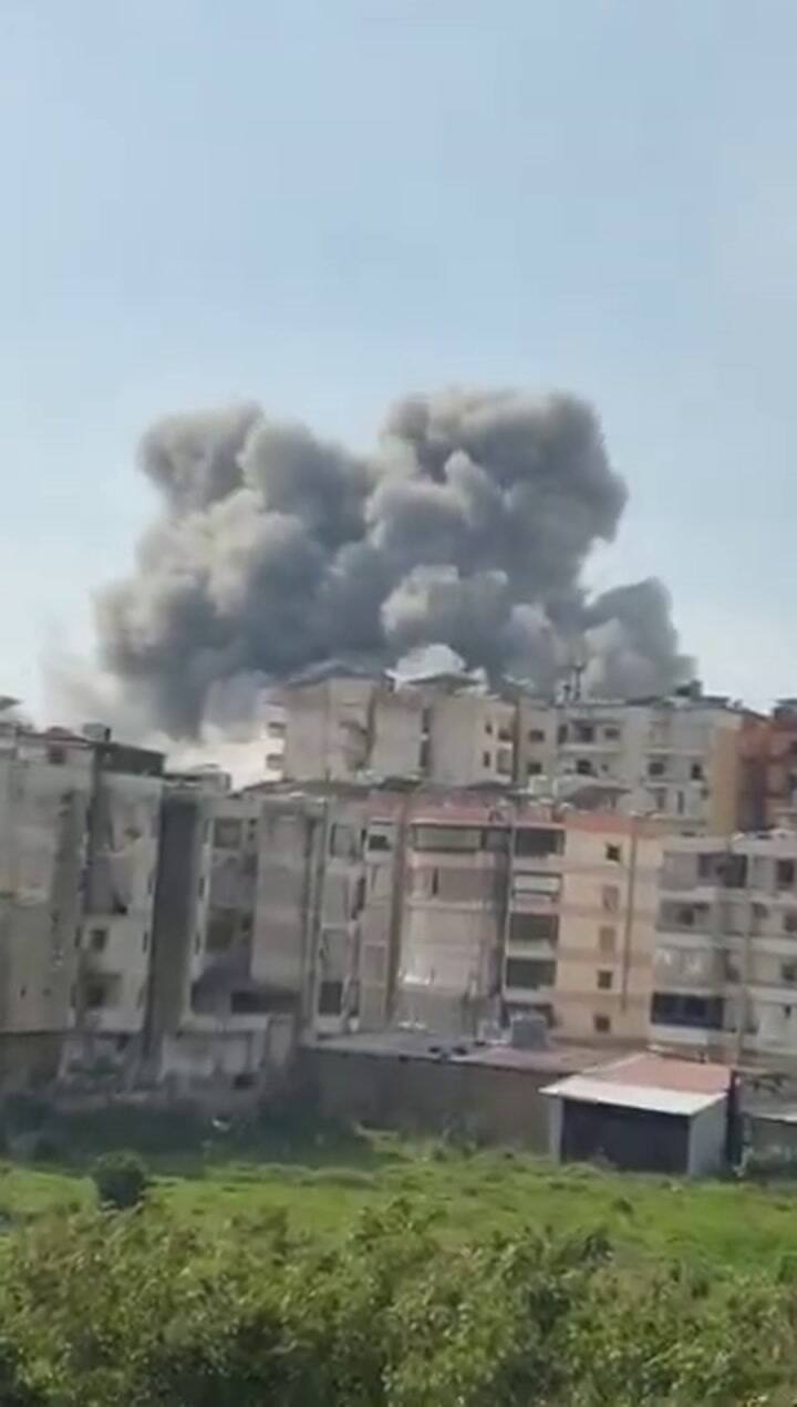 Ataques israelíes en el sur de Beirut