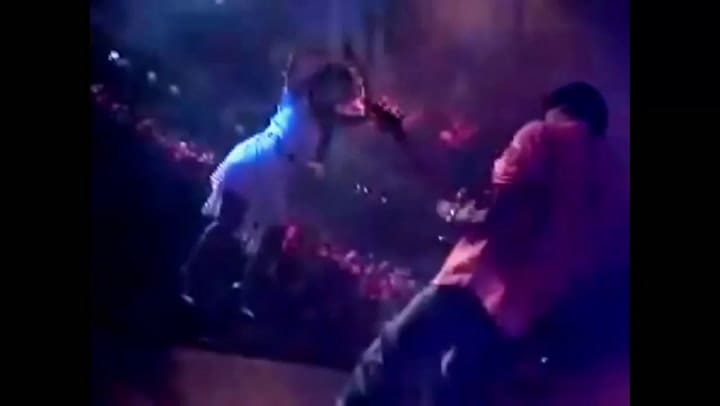 Gretchen y Mister Sam, Freak Le Boom Boom' y 'Conga Conga' - Fuente: YouTube