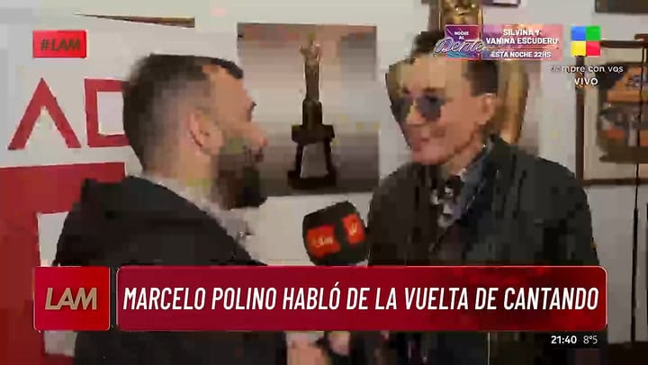 Marcelo Polino hablo sobre el Cantando