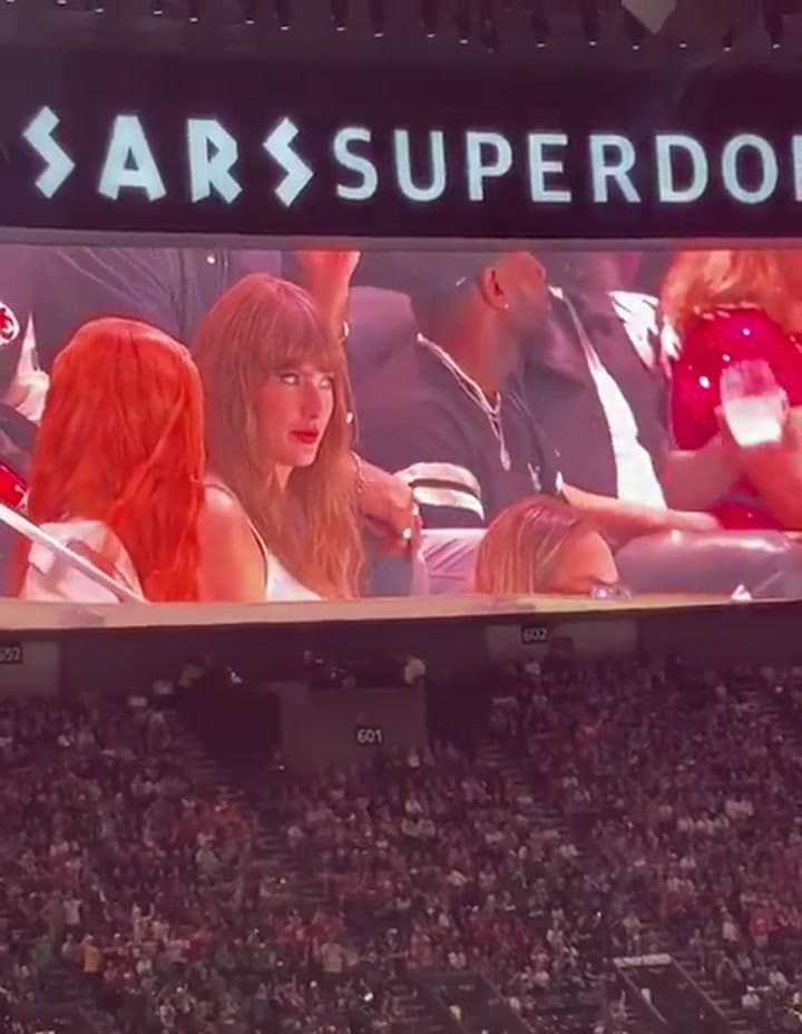 Taylor Swift fue abucheada en el Súper Bowl 2025