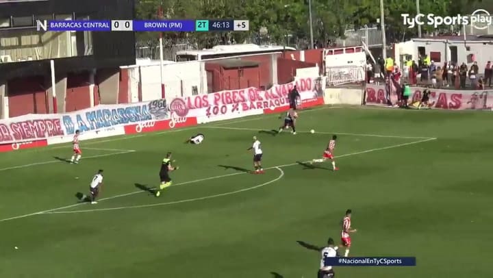 El penal que no le dieron a Brown