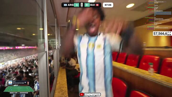 La reacción de Speed al empate de Suiza