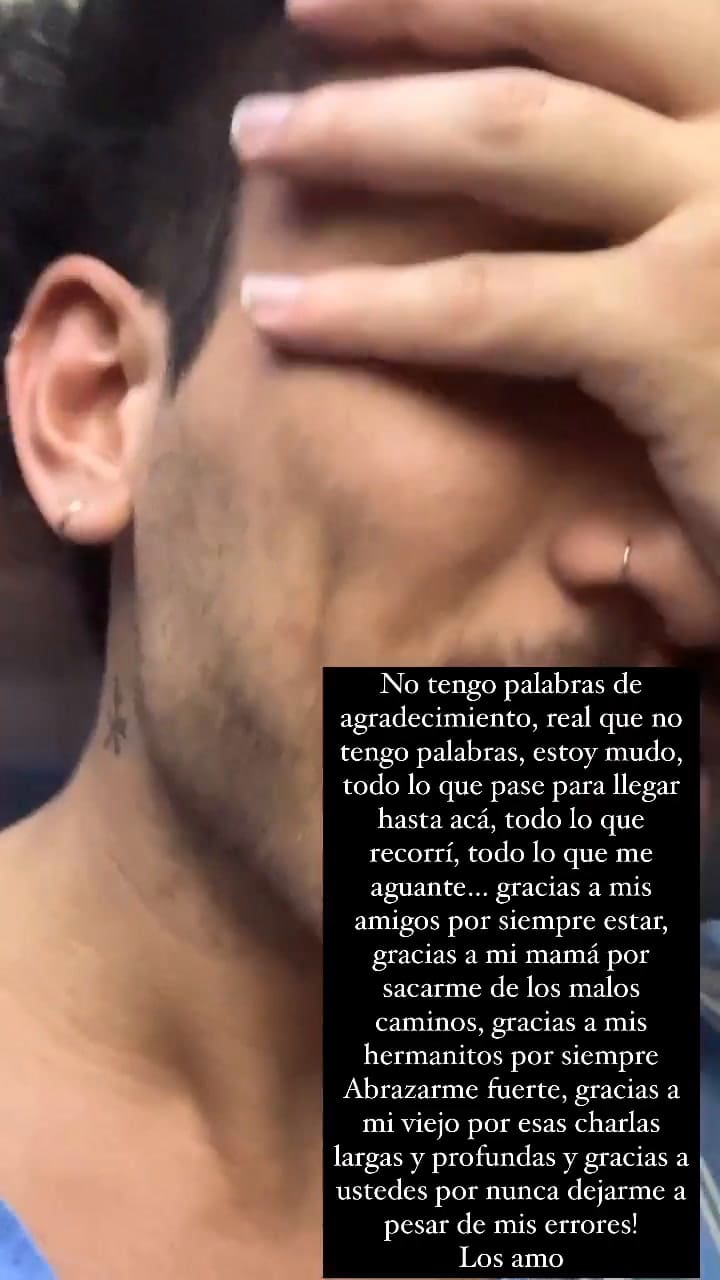 Tomás Holder se emocionó tras convertirse en el primer confirmado al Bailando 2023