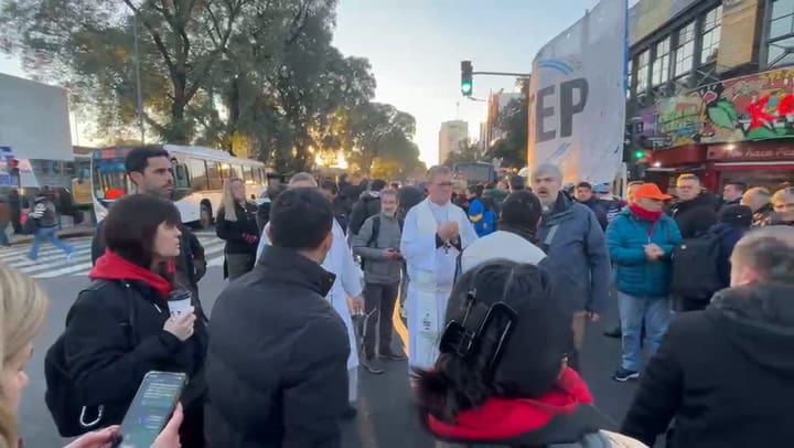 García Cuerva en su llegada a San Cayenato