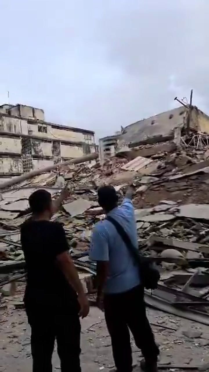 El colapso de edificios en San Bernardino