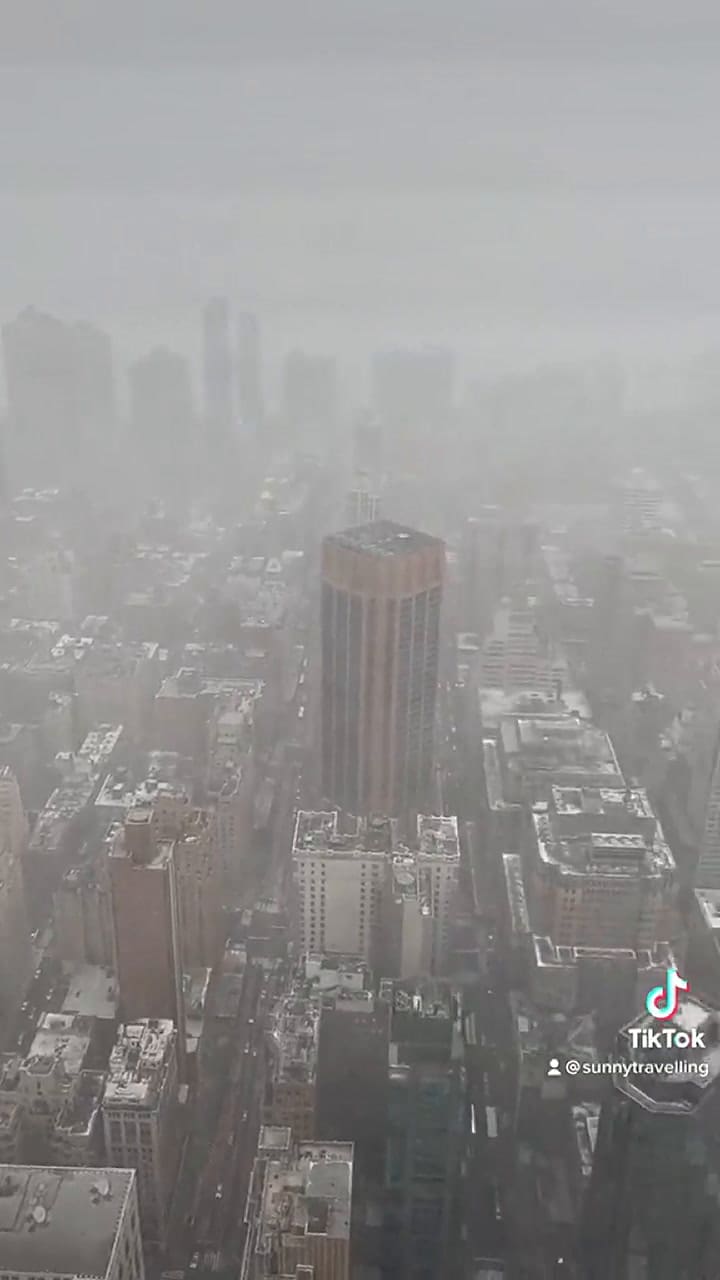 Así es viajar a Nueva York en invierno, según una tiktoker