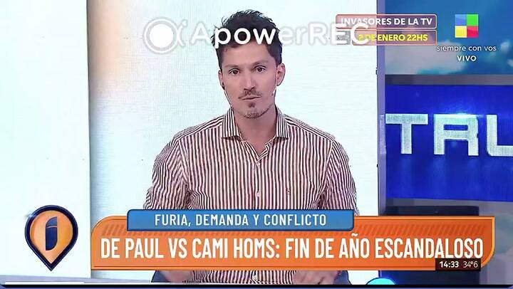 Cami Homs rompió el silencio y habló de la denuncia penal de Rodrigo De Paul: “Yo me siento bárbara”