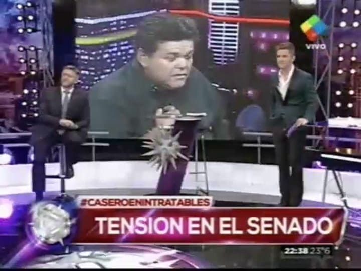 Alfredo Casero se retiró indignado del programa de Santiago del Moro (América)