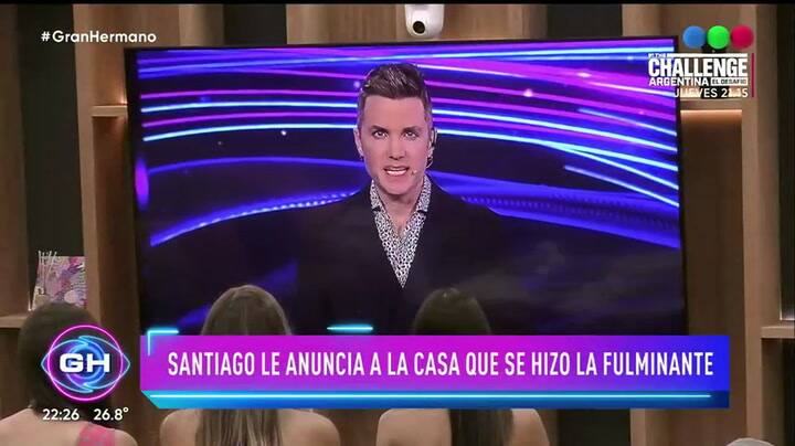 Camila es la primera fulminada de Gran Hermano