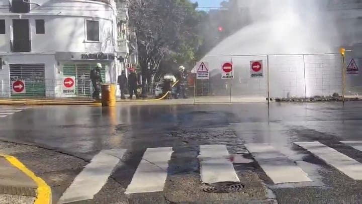 Escape de gas en Palermo