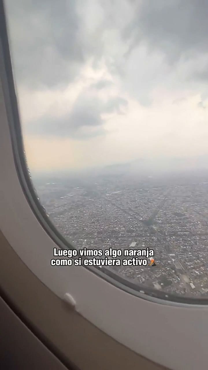 Un joven voló cerca del volcán mexicano que está por hacer erupción