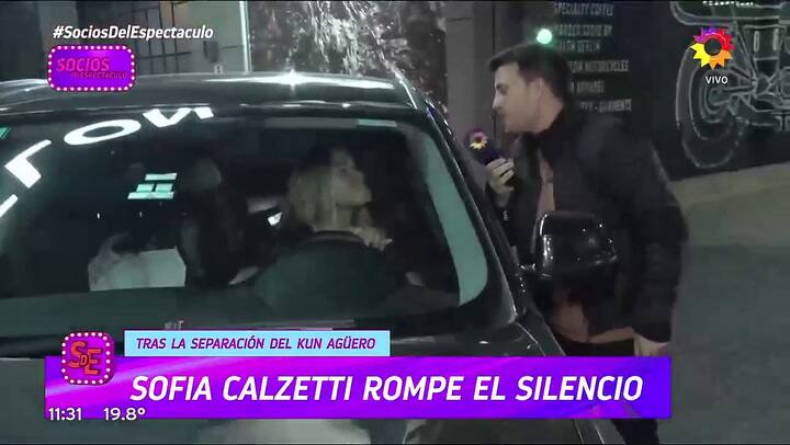 Sofía Calzetti habló de su relación con el Kun