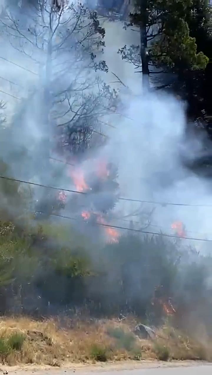Incendio en El Bolsón