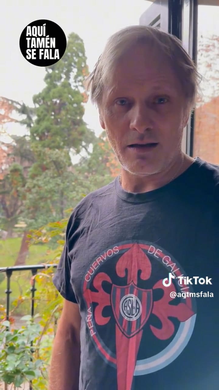 Viggo Mortensen participó en una campaña en España
