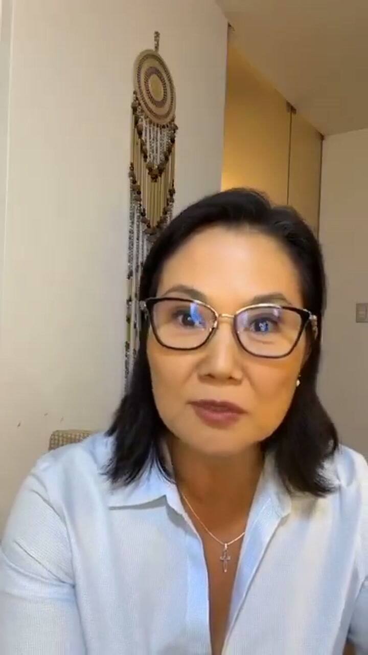 Keiko Fujimori se refiere a Damián Valenzuela