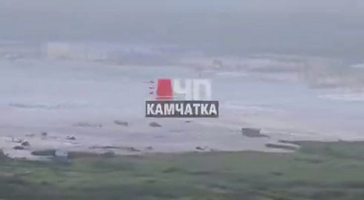 La costa de la península de Kamchatka (Rusia) recibió la primera oleada de tsunami a los pocos minutos del terremoto