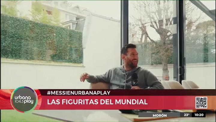 Lionel Messi contó cuando a su hijo Mateo le tocó la figurita de su padre