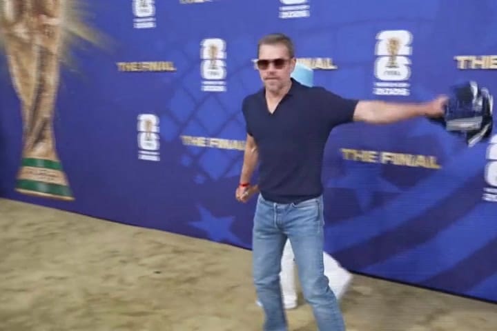 Celebridades en la final de la Copa del Mundo