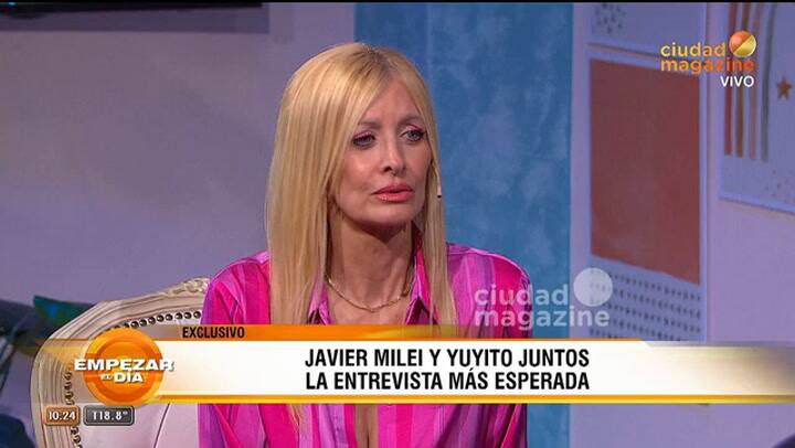 Javier Milei con Yuyito 1