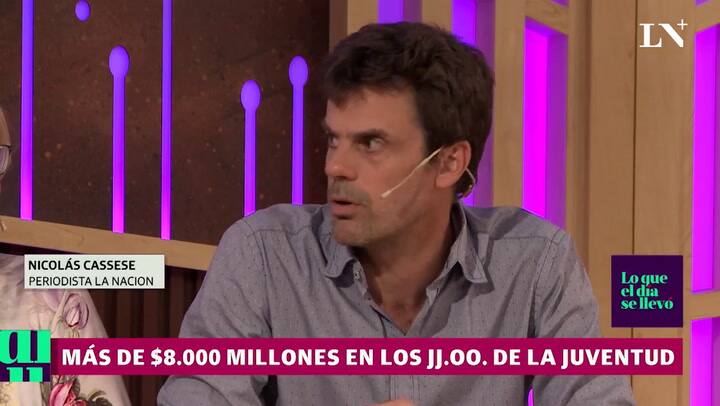 Más de $8000 millones en los JJ.OO de la juventud