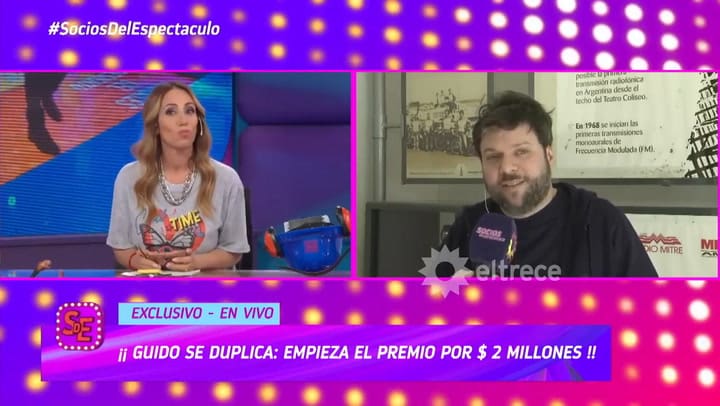 Guido Kaczka contó que ya sabía del romance.
