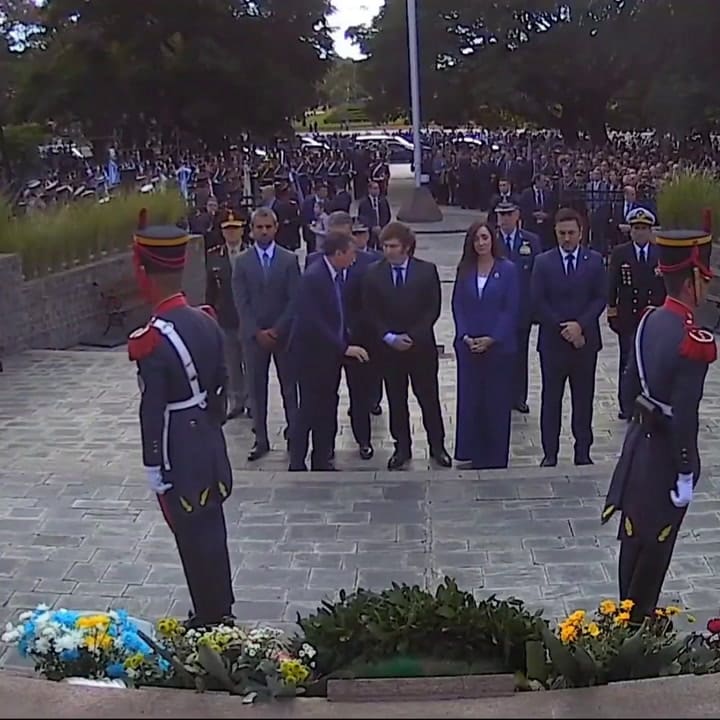 El segundo abrazo entre Milei y Villarruel
