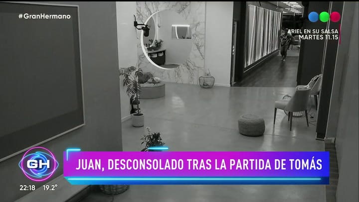 Juan descosolado