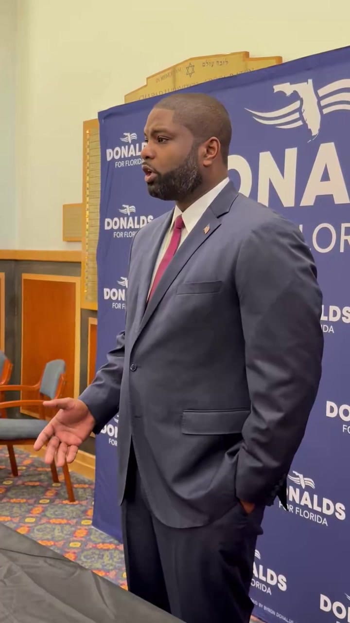Byron Donalds buscará el cargo de gobernador de Florida en las próximas elecciones
