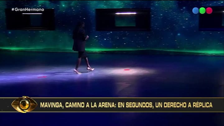 Mavinga recibió la visita de Carmiña en el derecho a réplica de Gran Hermano