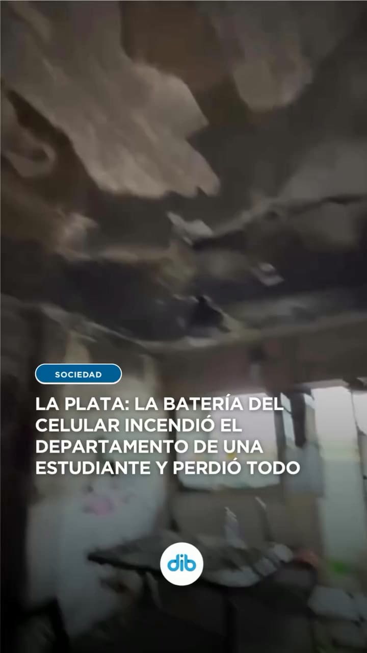 Una joven denunció que debido a la explosión de la batería de su celular se le prendió fuego la casa