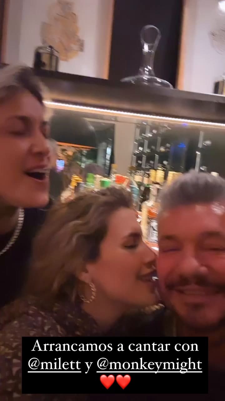Marcelo Tinelli recibió en su casa a la hermana de Milett Figueroa