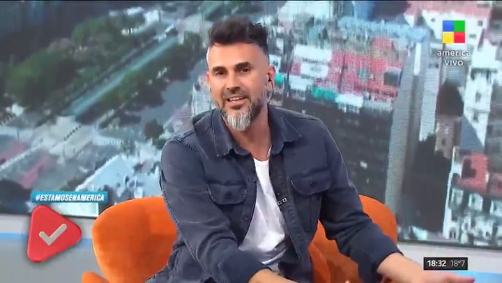 La visita sorpresiva de Darín a Estamos a tiempo - Fuente: América TV