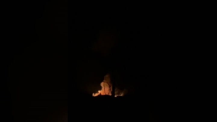 Ataque contra un gasoducto en Kharkiv