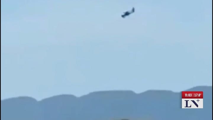LN+: asi fue la caida de un narco avion en Salta