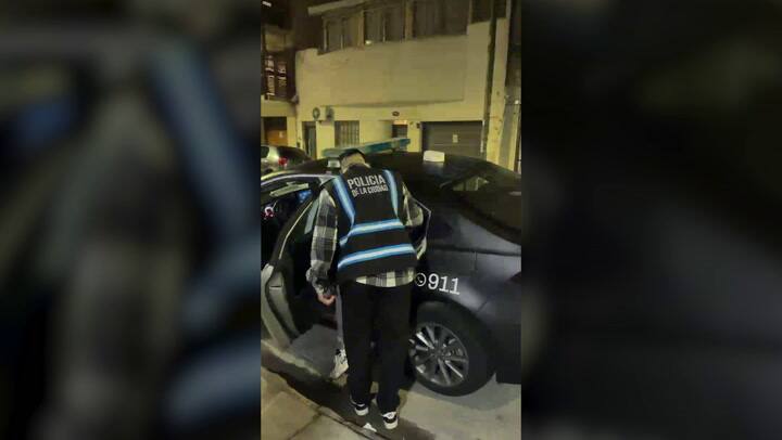 La detención fue concretada por la Policía de la Ciudad