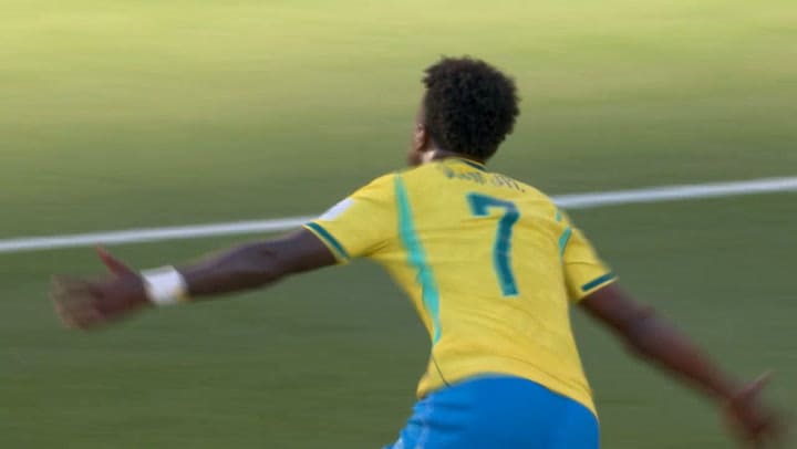 Segundo gol de Brasil vs Marruecos