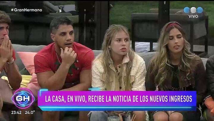 Nuevos ingresos