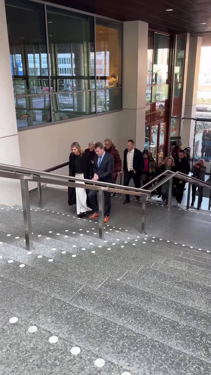 La reina Máxima Zorreguieta visitó la ciudad de Róterdam