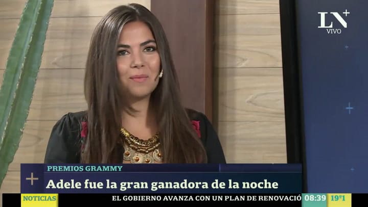 Premios Grammy: Adele fue la gran ganadora - Silvina Ajmat en Más Despiertos