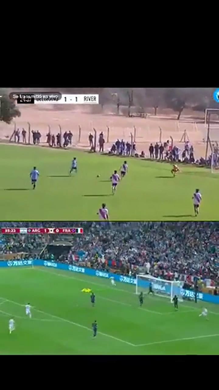 El gol de la quinta división de Belgrano a River