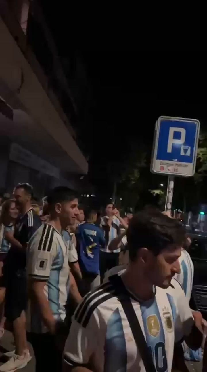 Argentinos en Suiza se juntaron a mirar el mundial