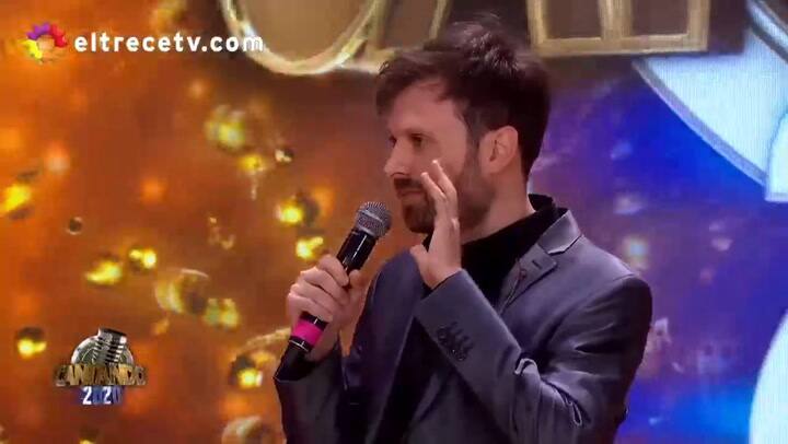 Cantando 2020. La mala suerte para Dan Breitman con el bolillero - Fuente: eltrece