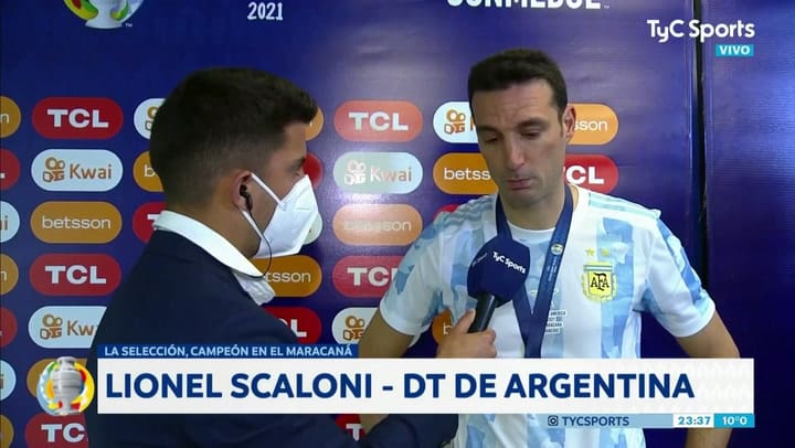 El día que Lionel Scaloni le dedicó el triunfo de la Copa América 2021 a su madre
