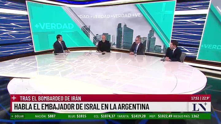 Eyal Sela, embajador de Israel en la Argentina
