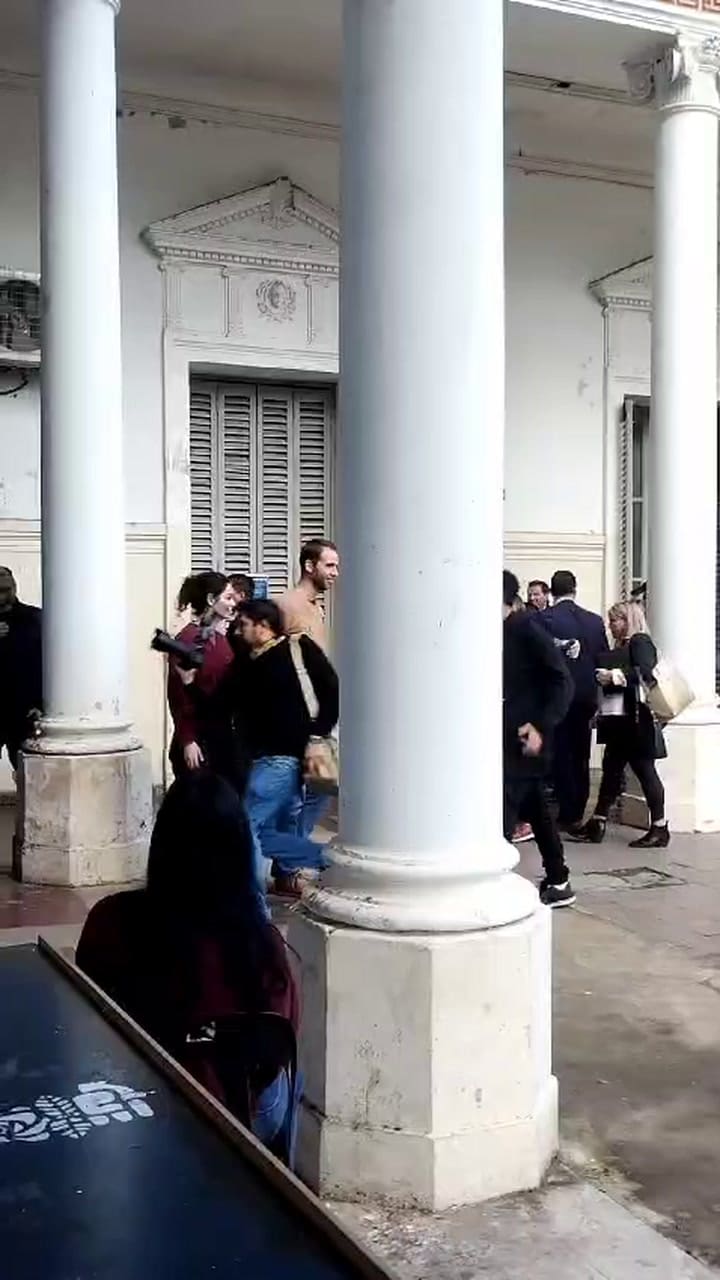 Rosario: cantos contra Bullrich de un centro de estudiantes en la presentación del nuevo Código Procesal Penal
