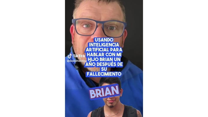 David Burchkartd creó un chatbot para dialogar con su hijo y con su padre, ya muertos