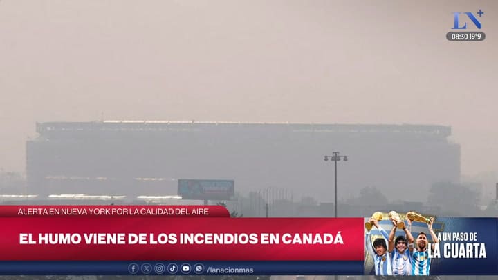 Alerta en Nueva York por la calidad del aire