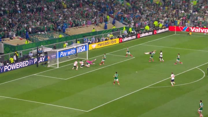 Segundo gol de Inglaterra vs. México